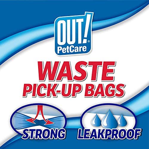 OUT! Blue Dog Waste Pick-Up Bags (120 Bags)(Color May Vary) - Image 2