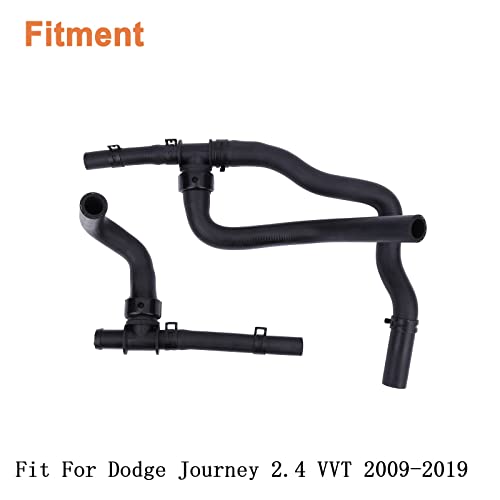 YOUYIEN Heater Hose Set With TEE For Return.Replaces Part # 5058437AK,05058437AD, 05058437AI, 05058437A.Fit For Dodge Journey 2.4 VVT 2009-2019. - Image 3