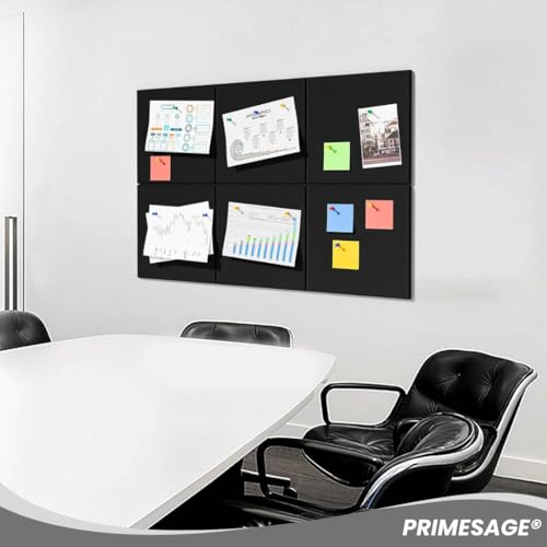 PRIMESAGE® Bulletin Board Notice Board Vision Board for Manifestation Notice Board for Office with Pins Pin Board Notice Board for Home Pin Board for Study Room Vision Board Bulletin Board | 50 PINS - Image 2