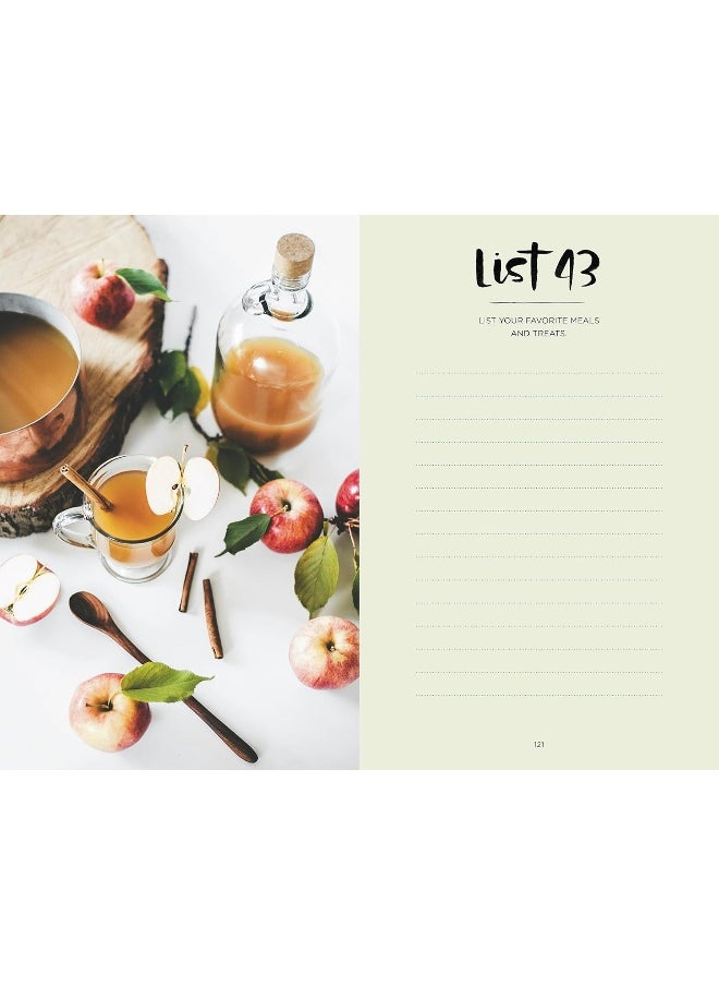 Sasquatch Books The 52 Lists Project: A Year of Weekly Journaling Inspiration