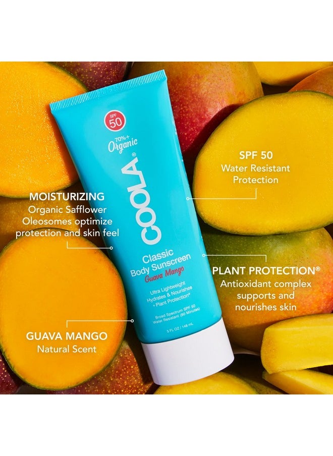 Oola Organic Sunscreen Spf 50 Sunblock Body Lotion Dermatologist Tested Skin Care For Daily Protection Vegan And Gluten Free Guava Mango 5 Fl Oz - pzsku/ZD7366BA7BFFFCBA52E30Z/45/_/1696069224/5d98ec56-e472-413a-be0e-f1fa46525391