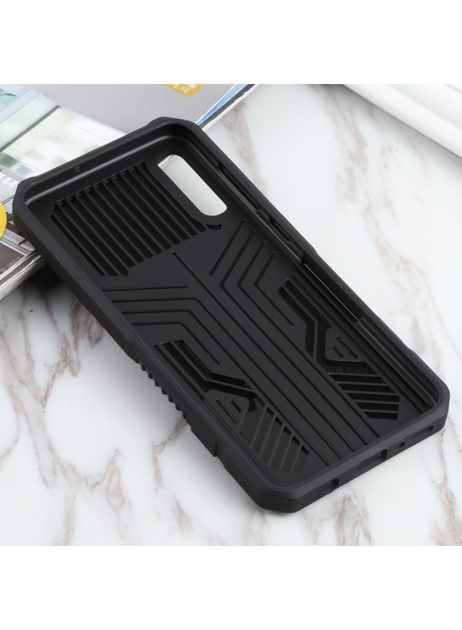 S-TOP Case For Samsung Galaxy A70 / A70s All Inclusive Double-color TPU + PC Phone Case - Image 3