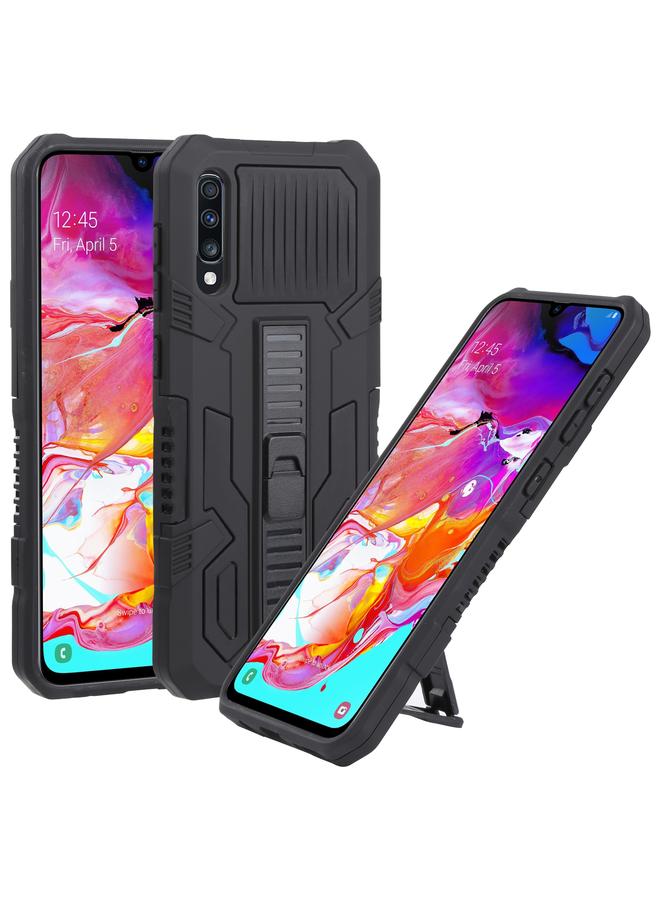 S-TOP Case For Samsung Galaxy A70 / A70s All Inclusive Double-color TPU + PC Phone Case - Image 1