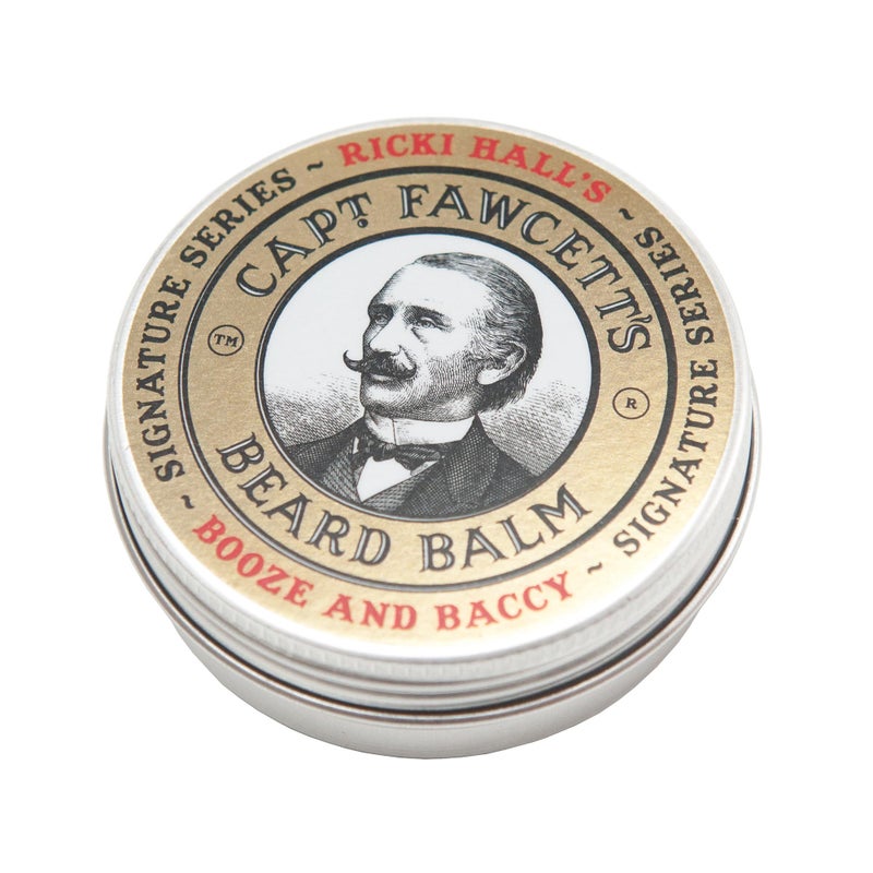 Captain Fawcett Ricki Hall Booze & Baccy Beard Balm 60ml - Image 1