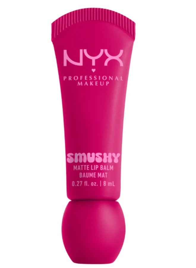 نيكس مكياج المحترفين مرطب شفاه سماشي مات من نيكس بروفيشنال ميك أب، مرطب شفاه ملون بلمسة نهائية ناعمة غير لامعة - 04 شيز سيرفينج