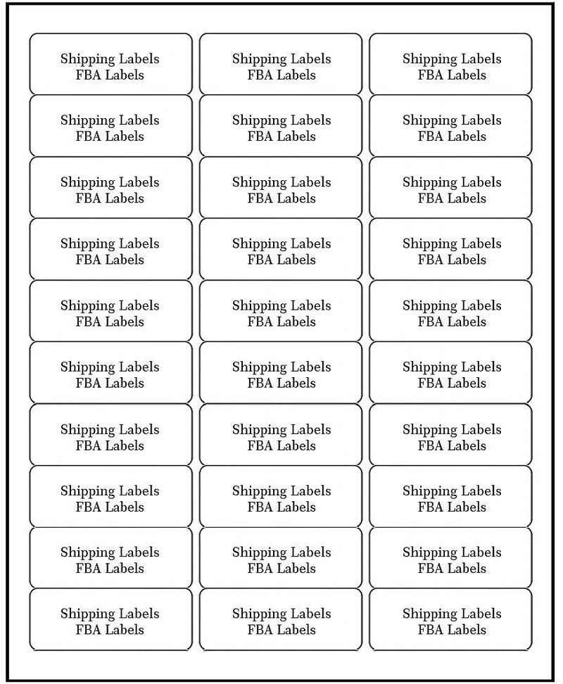 FungLam Address Labels for Inkjet Printers 1" x 2-5/8", Pack of 6000 Labels - Image 5