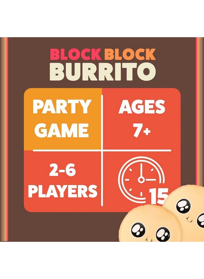 Exploding Kittens LLC Exploding Kittens Presents Block Block Burrito - Expansion to Throw Throw Burrito & Throw Throw Avocado - Card Games for Adults, Kids & Teens, A Dodgeball Card Game Expansion - Ages 7 and Up  - Image 2