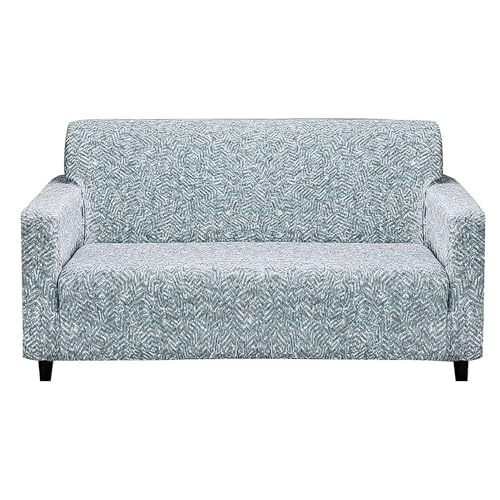 Bigkart Elastic Sofa Covers for 2 Seater Sofas | Polyster-Spandex, Stretchable, Sofa Covers for Single, Double and Triple Seater Sofas - Image 1