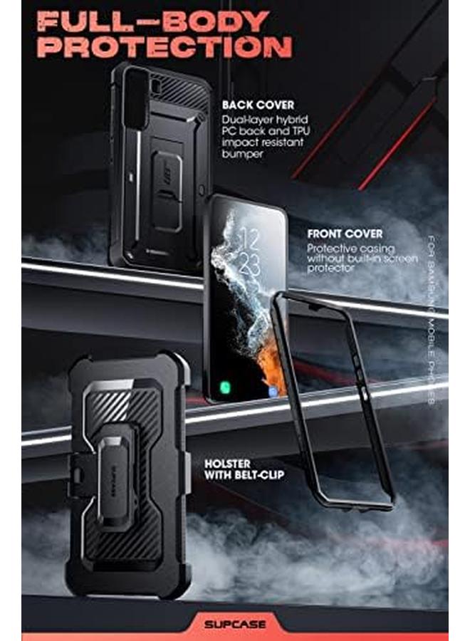 Supcase Unicorn Beetle Pro Series Case For Samsung Galaxy S22 5G 2022 Release Full Body Dual Layer Rugged Belt Clip And Kickstand Case Without Built In Screen Protector Black - Image 4