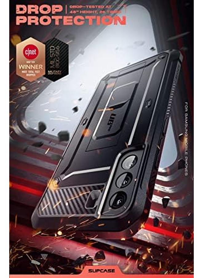 Supcase Unicorn Beetle Pro Series Case For Samsung Galaxy S22 5G 2022 Release Full Body Dual Layer Rugged Belt Clip And Kickstand Case Without Built In Screen Protector Black - Image 2