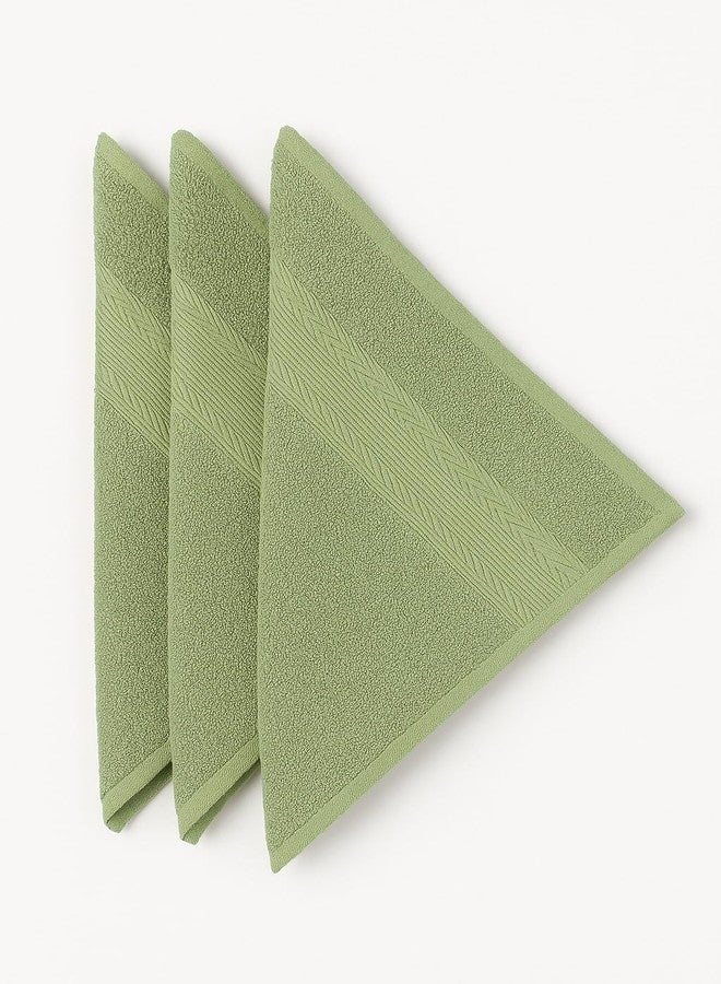Dollar 100% Cotton Soft, High Absorben & Comfortable Face Towel 30 x 30 cm Face Towel (Pack of 3) - Image 4