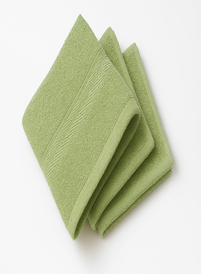 Dollar 100% Cotton Soft, High Absorben & Comfortable Face Towel 30 x 30 cm Face Towel (Pack of 3) - Image 2
