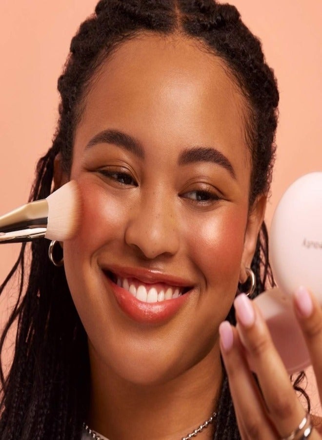 Rare Beauty Rare Beauty Soft Pinch Luminous Powder Blush – Joy - Muted Peach 2.8g | Radiant Finish, Buildable Coverage, Lightweight, Long-Lasting, Vegan & Cruelty-Free  - Image 3