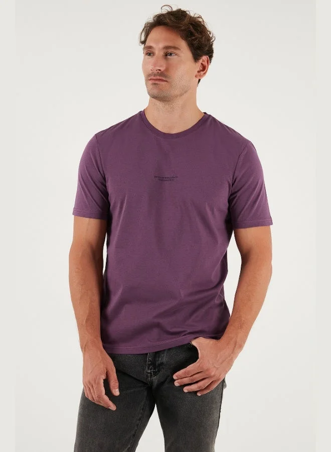 Buratti Cotton Printed Regular Fit Crew Neck T Shirt Men's T SHIRT 59020205