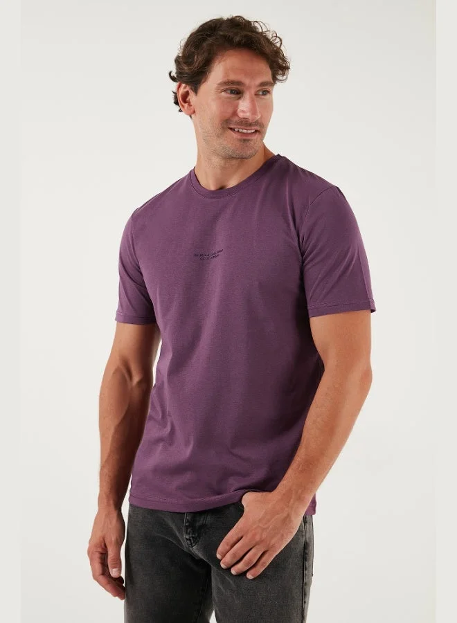 Buratti  Buratti Cotton Printed Regular Fit Crew Neck T Shirt Men's T SHIRT 59020205 for Men | Best Price UAE