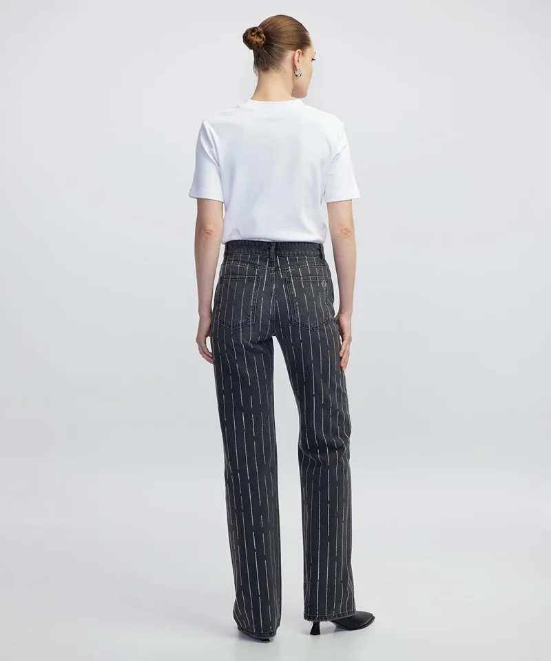 Ipekyol  Embellished Wide-Leg Jeans for Women | Best Price UAE