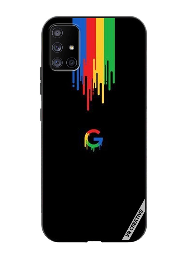 VR CREATIVE Protective Case Cover For Samsung Galaxy A51 5G Google Design Multicolour - Image 1