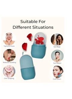 GHAR SOAP Ghar Soap Special Edition  Ice Roller for Face Neck and Body | Brighten Skin & Enhance Your Natural Glow Easy to Use and Carry | Reusable Skin Care Tools for Eye Wrinkles Acne Puffiness Relief  - Image 4