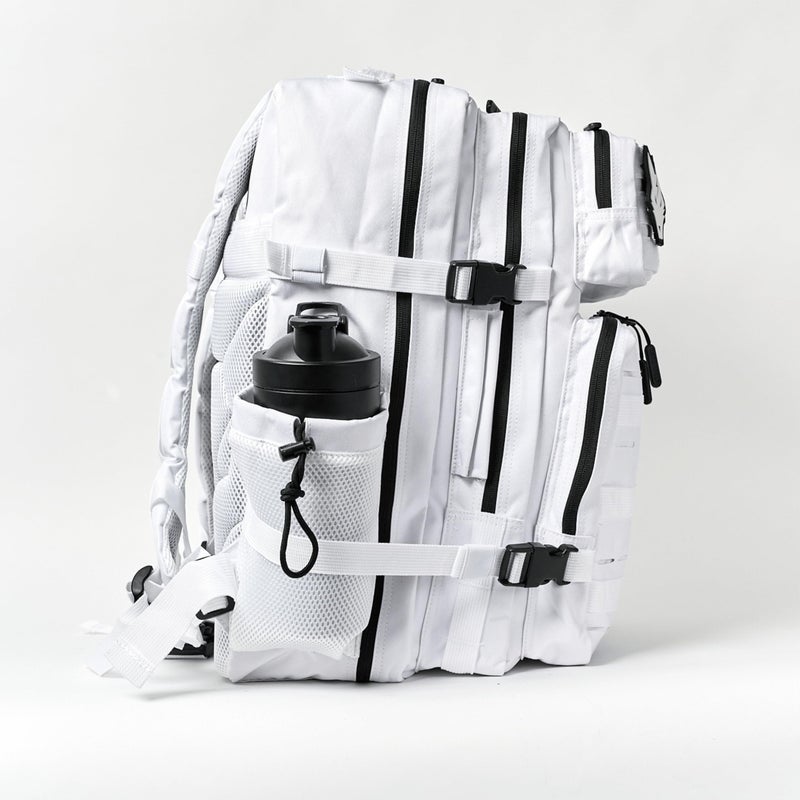 Lone Wolf Fitness Gen 3 45L White Backpack - Image 5
