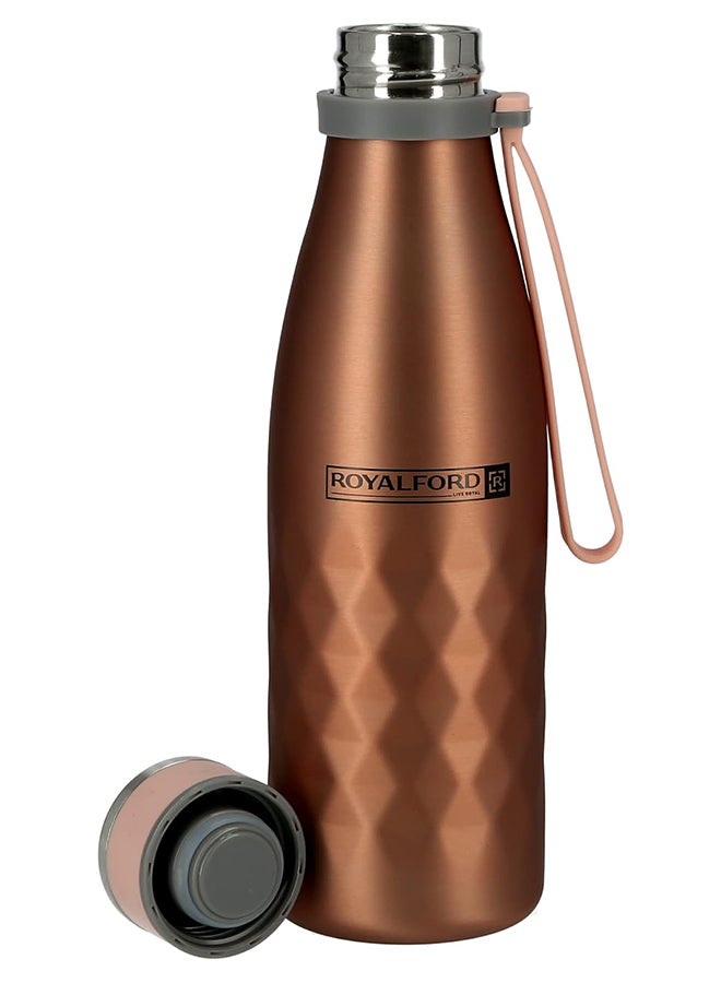 Royalford Vacuum Bottle Double Wall Stainless Steel Assorted Colour 700ml - Image 2