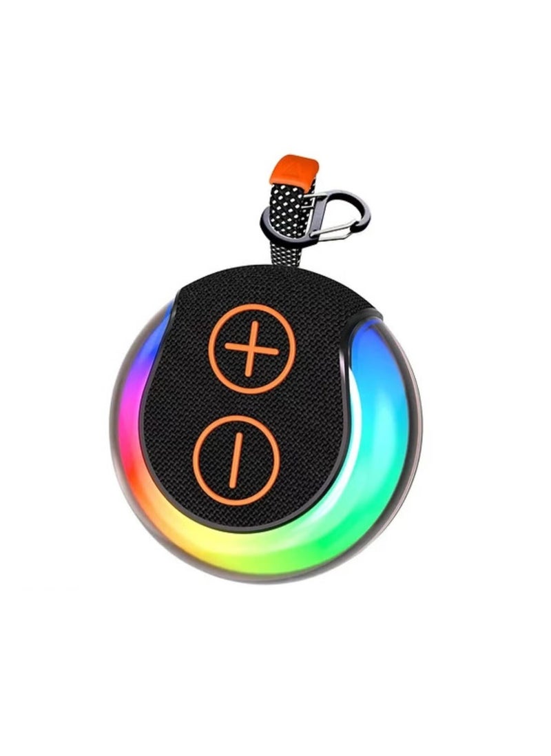 Haino Teko S-40 Portable Wireless Bluetooth Speaker with HiFi Sound Quality, Button Control, and RGB Lighting – Compact Design, Long Battery Life, Perfect for Outdoor & Indoor Use, Green - Image 4