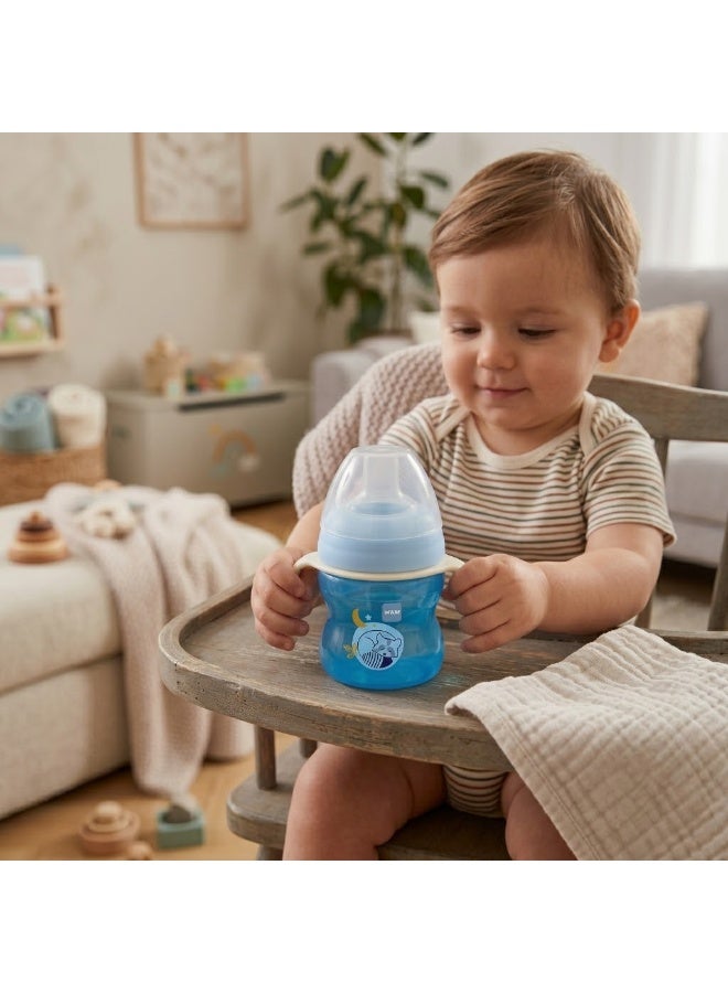 MAM Starter Cup with Removable Handles for Babies, 150 ml, Boy - Image 4