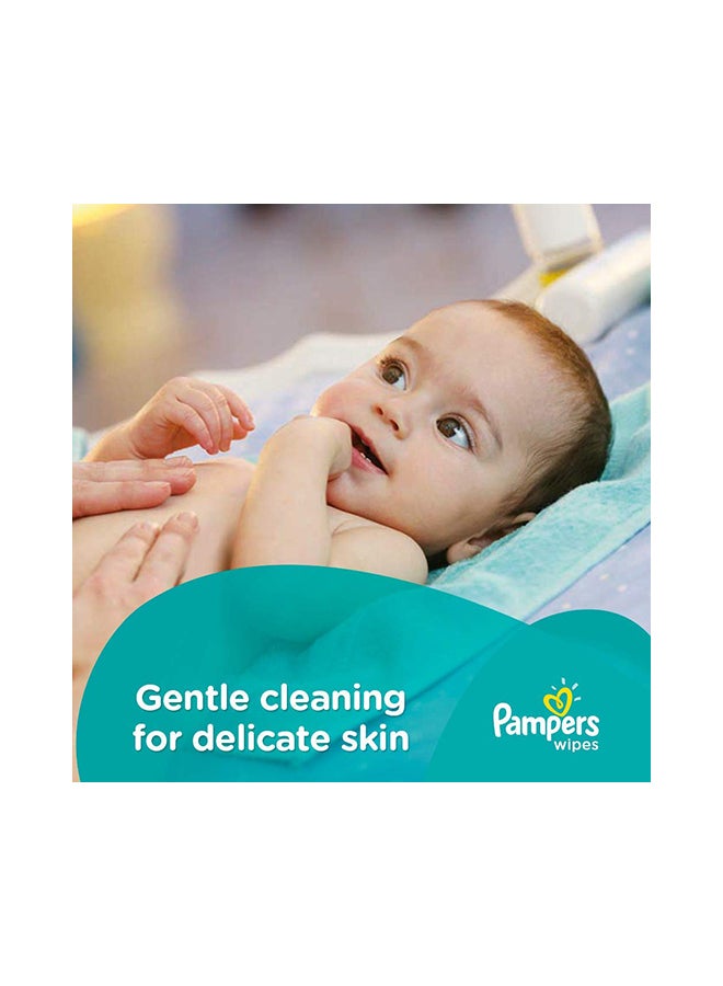 Pampers Fresh Clean Baby Wipes, 384 Count - Image 2