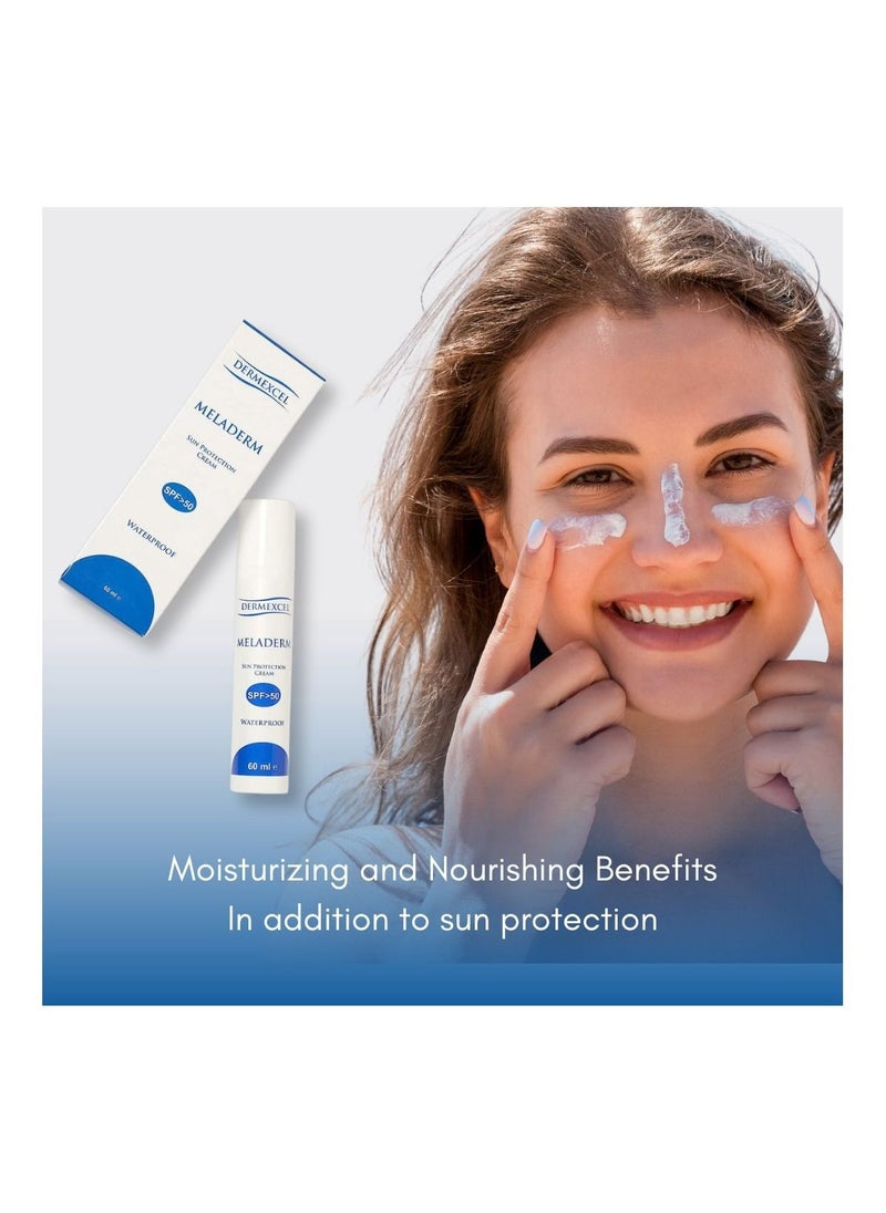 Dermexcel Sun protection for face and body - Sun Protection Cream SPF>50 -  Sun damage prevention - Sun protection for Daily Use - Sunscreen Body Lotion SPF>50  - Image 3