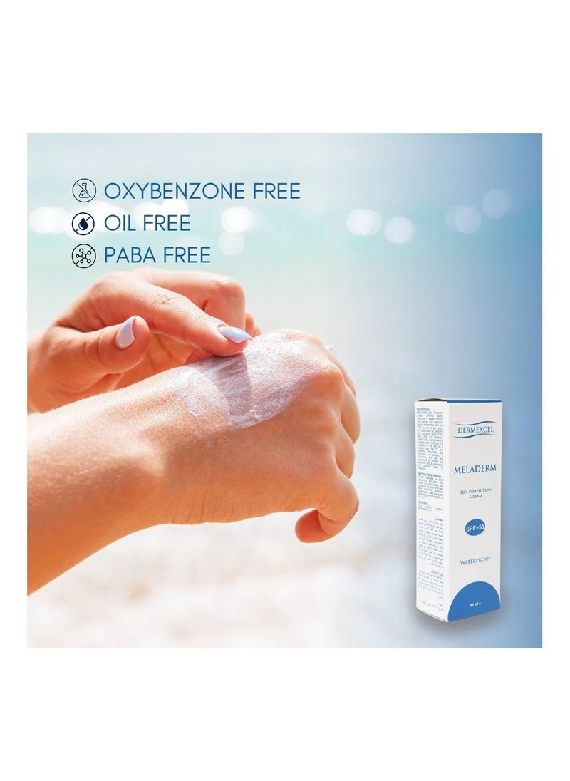 Dermexcel Sun protection for face and body - Sun Protection Cream SPF>50 -  Sun damage prevention - Sun protection for Daily Use - Sunscreen Body Lotion SPF>50  - Image 4