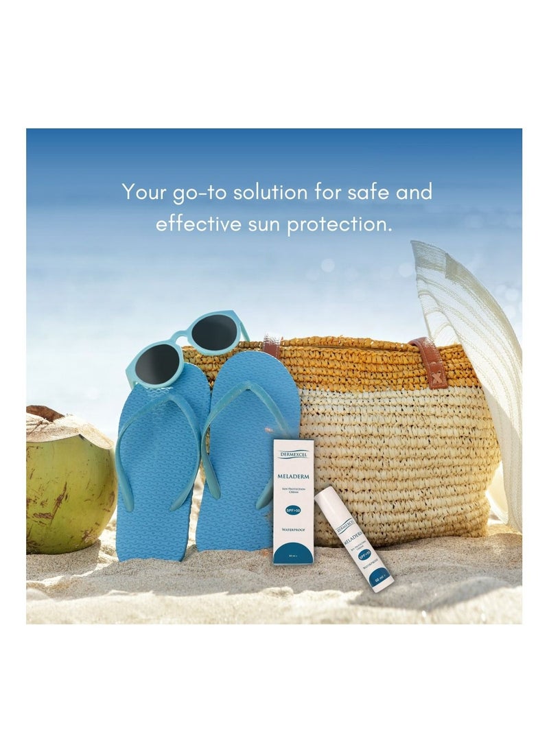 Dermexcel Sun protection for face and body - Sun Protection Cream SPF>50 -  Sun damage prevention - Sun protection for Daily Use - Sunscreen Body Lotion SPF>50  - Image 5