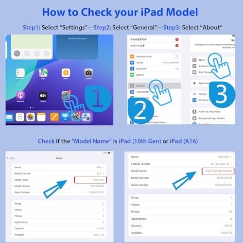 ASKUBSKU Pencil Charger Adapter for Apple Pencil 1st Generation, USB C to for Lightning Adaptor Charging Dongle Connector Accessories Bluetooth Pairing for iPad 10th Gen/A16, USB-C to iPencil 1st Gen Adapter - Image 2