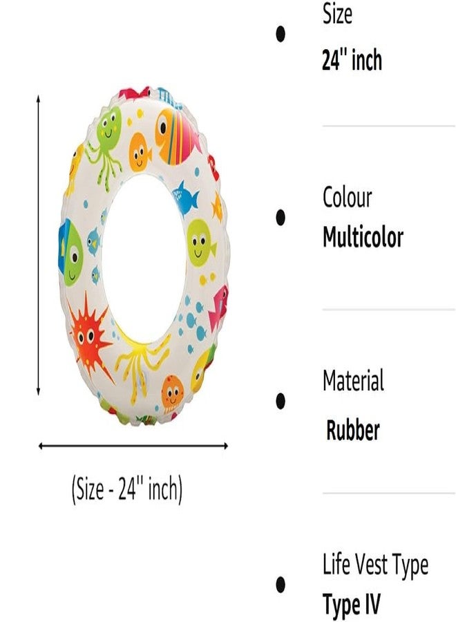 ClearChoice:- Kids Swimming Jacket & Swim Ring Adjustable Float Inflatable Swim Vest Safety for Girls and Boys and Kids (3-8Years)(Combo) - Image 4