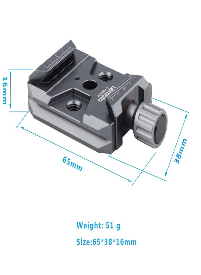 Leftfoto Quick Release Clamp,QR Base,Camera Mounts Clamps for Arca-Swiss Standard Compatible DJI Ronin S 2/3/3-pro/c2 Gimbal,Zhiyun Crane Series and Camera Tripod - Image 4