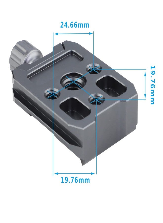 Leftfoto Quick Release Clamp,QR Base,Camera Mounts Clamps for Arca-Swiss Standard Compatible DJI Ronin S 2/3/3-pro/c2 Gimbal,Zhiyun Crane Series and Camera Tripod - Image 5