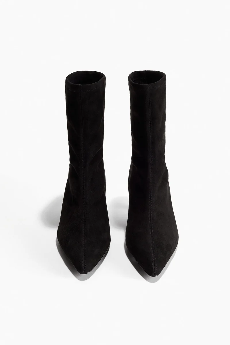 H&M Suede Sock Boots