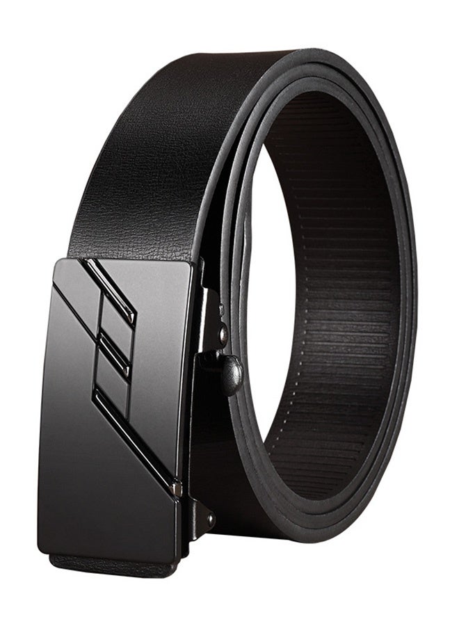 Men's Belt Automatic Buckle Waist Belt Men's Casual Business Men's Belt(120cm) - Image 1