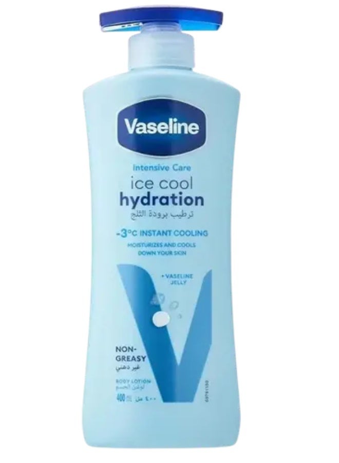 Vaseline Intensive Care Body Lotion Ice Cool Hydration - 400ml - Image 1