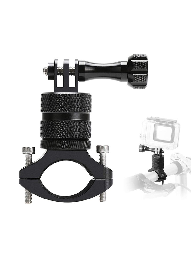 Aluminium Mount for GoPro Hero10/9/8/7/6/5s/5/4s/4/3 Mountain Bike (Black) - Image 1