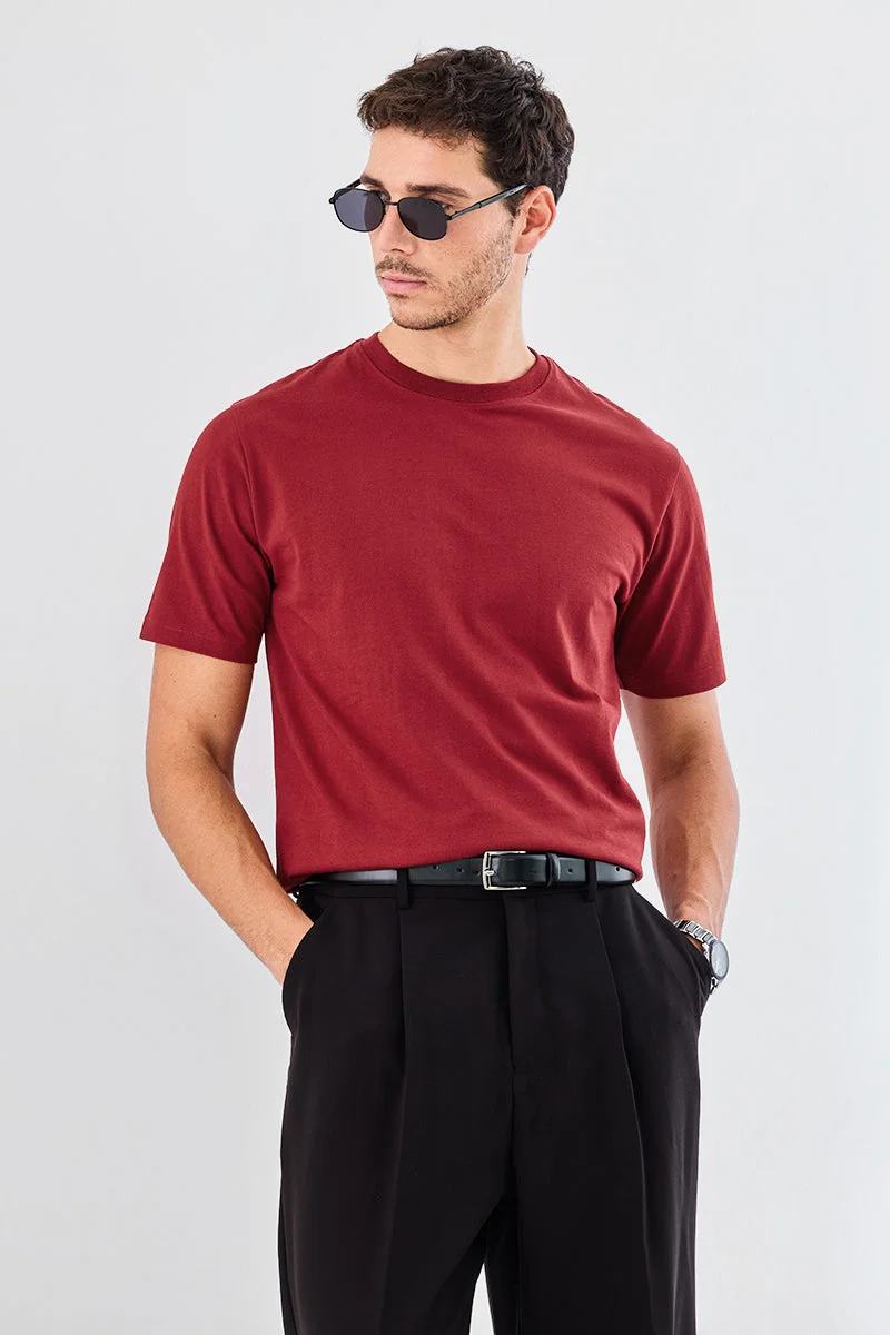 SNITCH 100% Cotton Crew Neck Core Lab T-Shirt