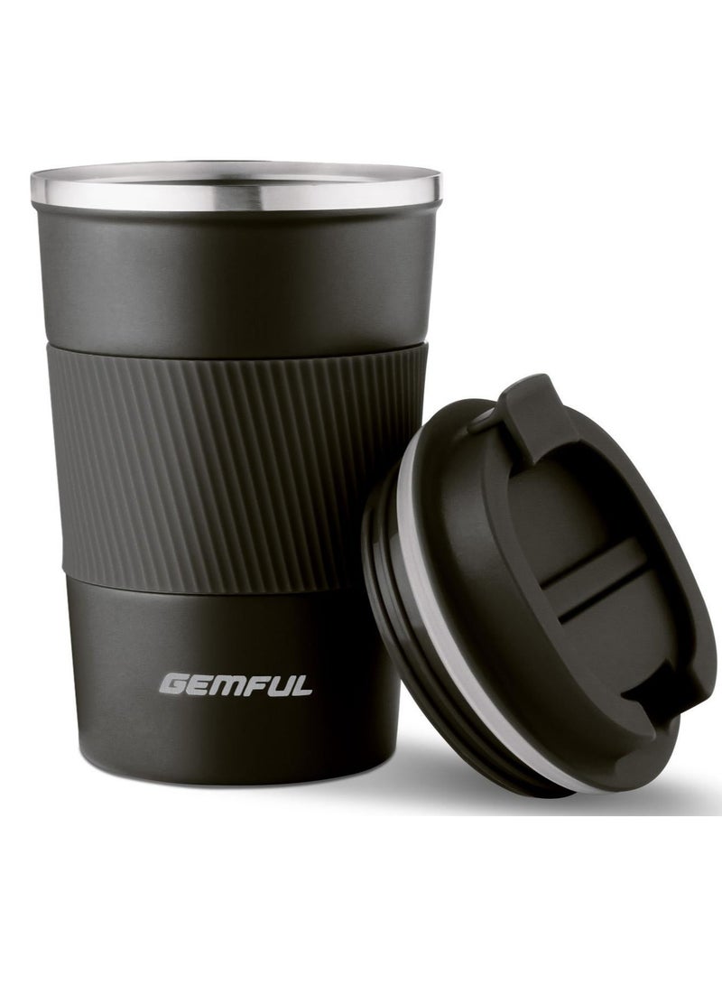 GEMFUL Travel Coffee Mug Stainless Steel Vacuum Ice and Hot Drinks Insulated Tumbler for Home Office Outdoor Works - Image 1
