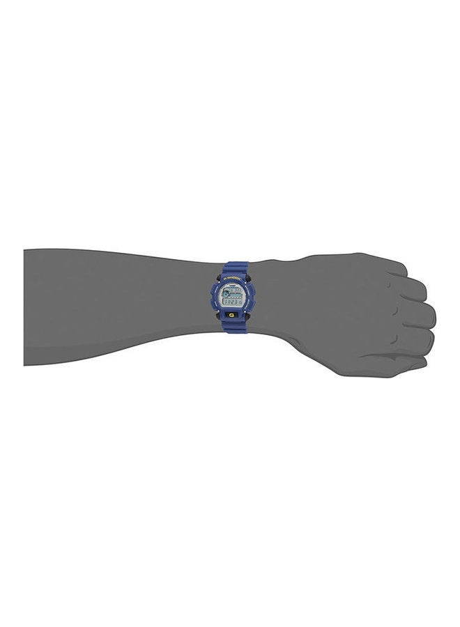 CASIO Men Silicone Digital Buckle Watch  DW-9052-2V G - Image 2