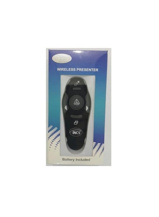 NCS 2.4GHz Wireless Presenter with Red Laser Pointers Pen USB RF Remote Control Page Turning PPT Powerpoint Presentation - Image 2