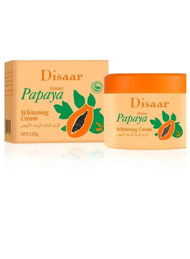 Disaar Extract Papaya Whitening Cream 120 g - Image 1