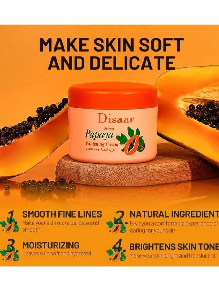 Disaar Extract Papaya Whitening Cream 120 g - Image 3
