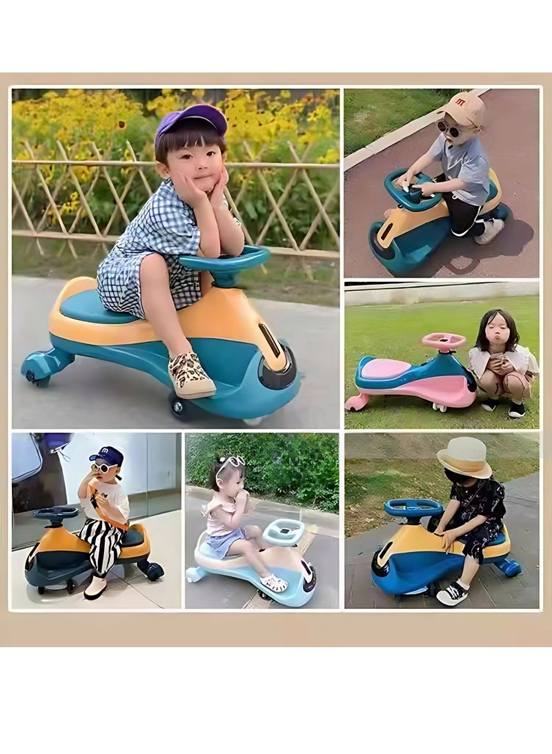 ماس سيارة ركوب موسيقية ممتعة للأطفال امنحي طفلك تجربة لعب مليئة بالمرح والأمان مع سيارة الركوب ذات التصميم العصري والألوان الزاهية - Image 5