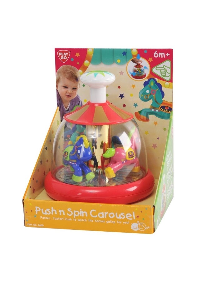 PLAYGO - PlayGo Push n Spin Carousel - Image 1