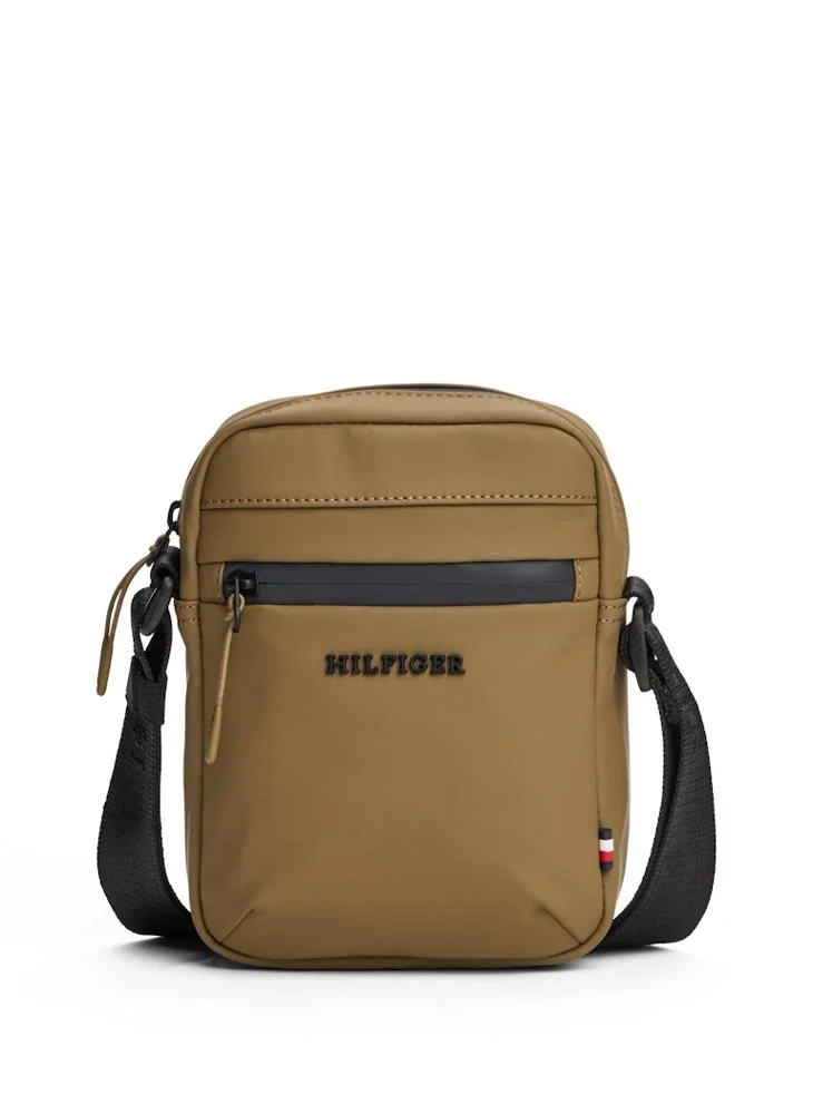 TOMMY HILFIGER Logo Detailed Zip Through Crossbody