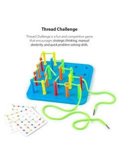 Thread Challenge With 60 Challenge Cards 2 Players Board Game For Kids & Adults - pzsku/ZD738E65653732FCD5C5DZ/45/_/1735817558/81a742ce-89bb-45b5-854a-73aaea97c5a5