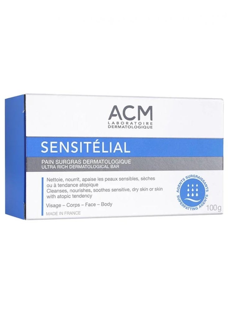 ACM A piece of medical soap and rich in its superb installation to clean the skin 100 grams 
