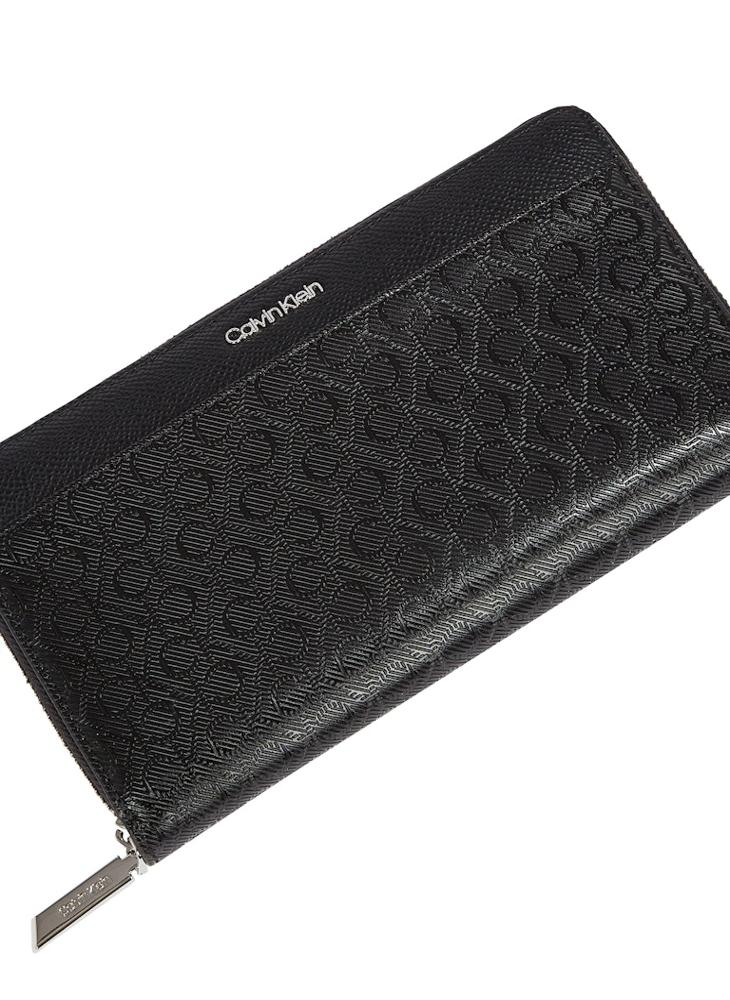 CALVIN KLEIN Logo Must Zip Around Wallet  - Image 3